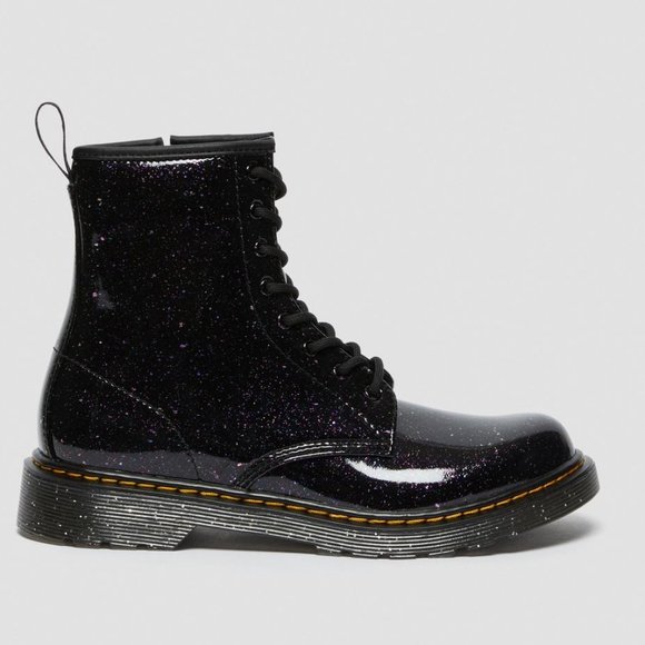 Dr. Martens 1460 COSMIC GLITTER Purple BOOTS - Picture 4 of 16